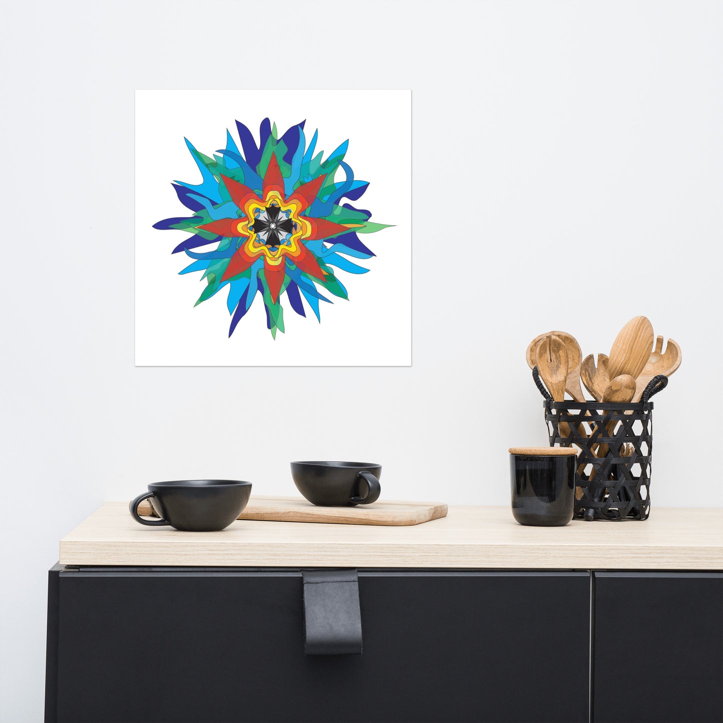 Photo paper poster
